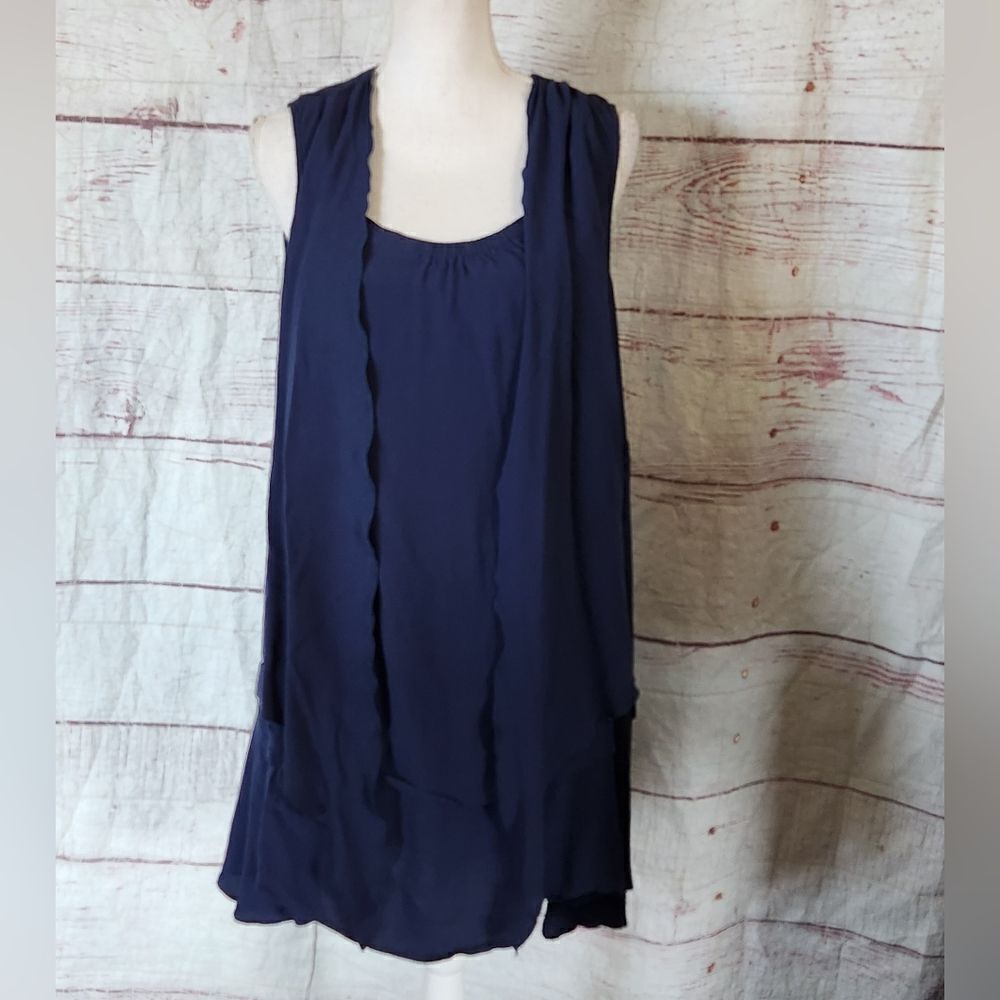 Sundance Flowy Tie Front Dress Size Large